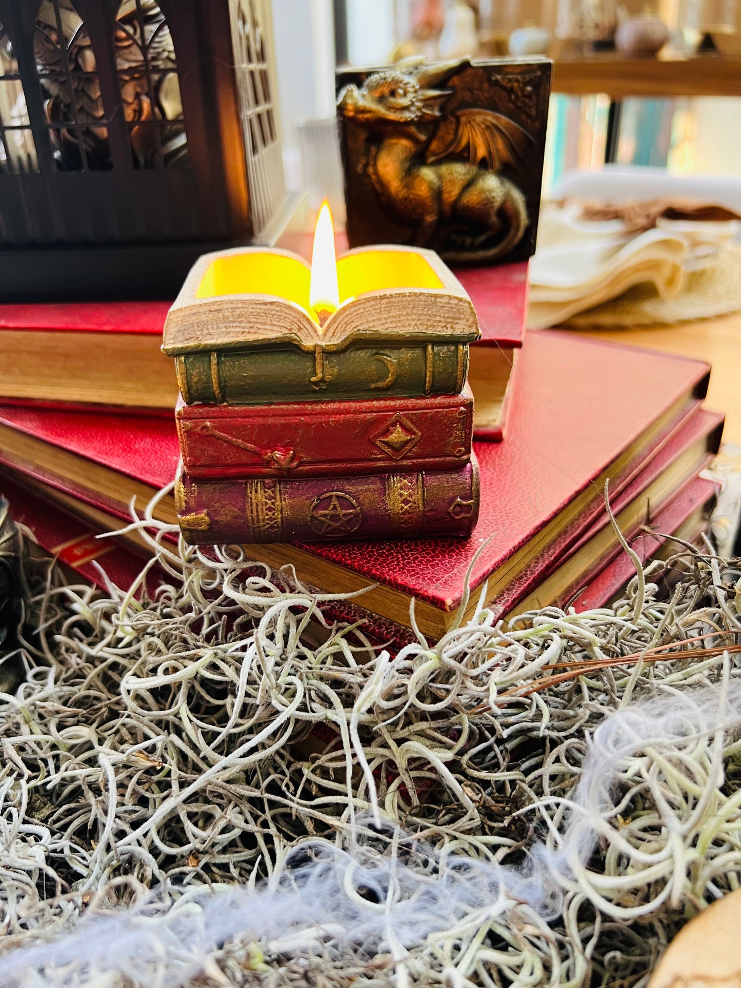 Vela Libro de Hechizos