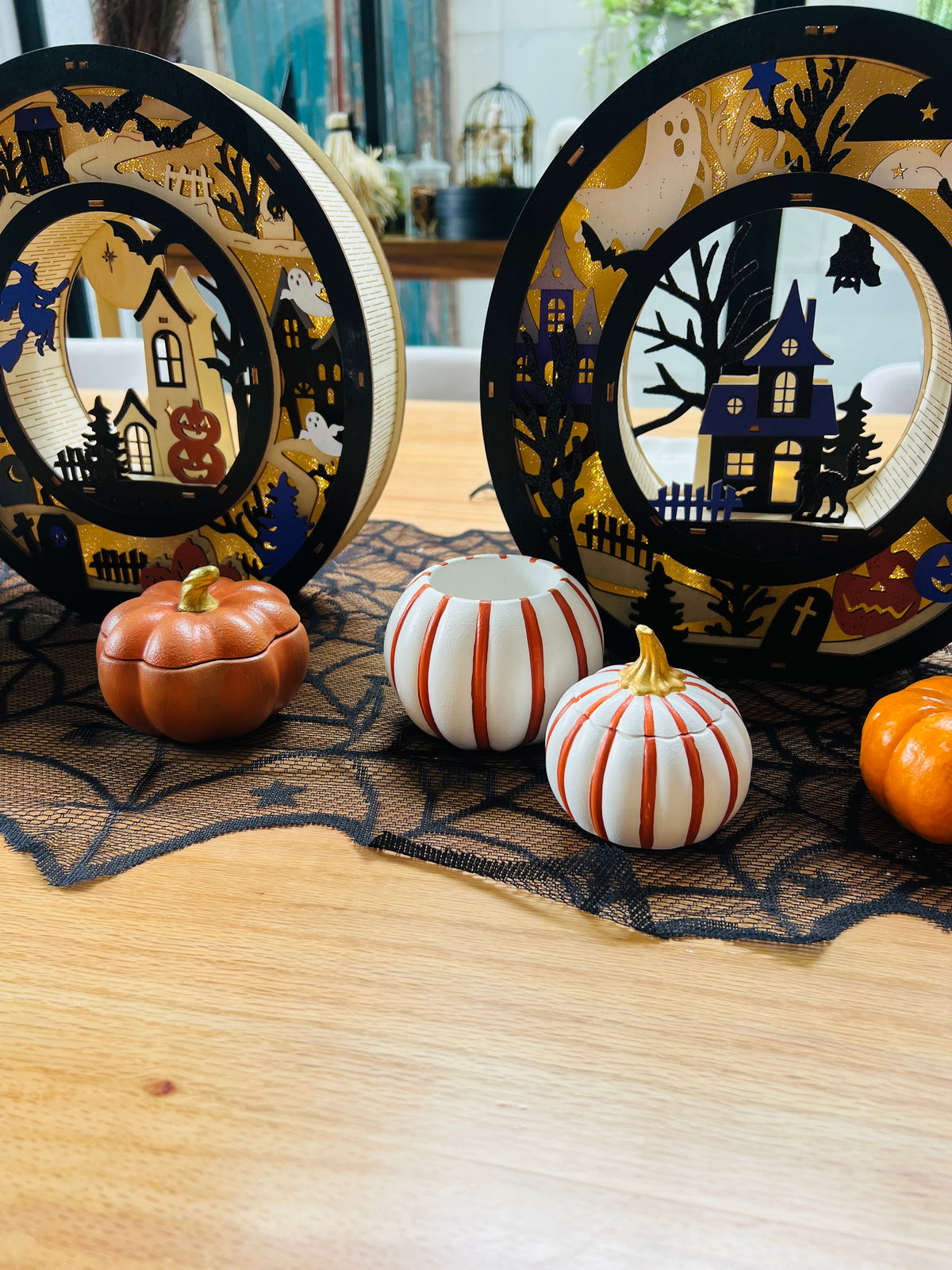 Vela Calabaza doble