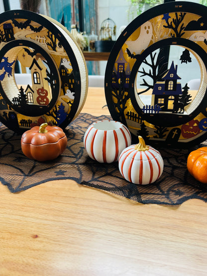 Vela Calabaza doble