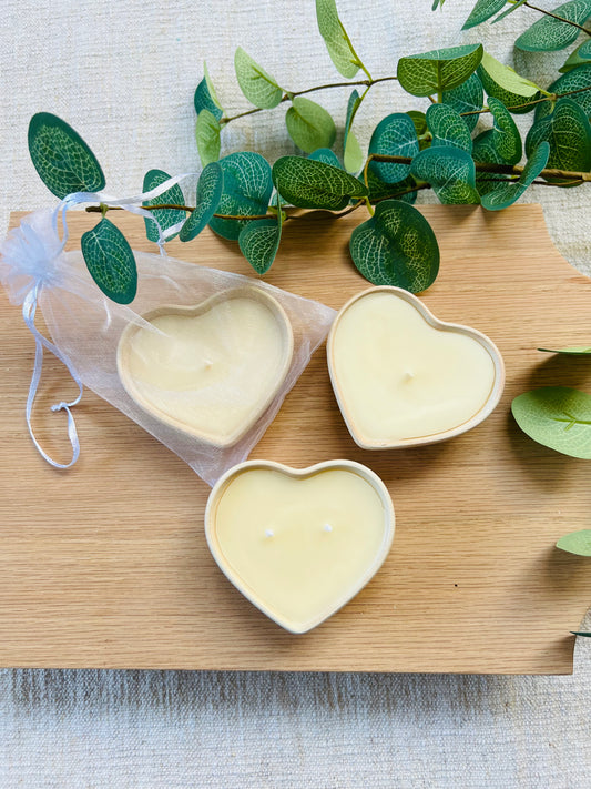 Vela Corazón | Caja con 10 piezas